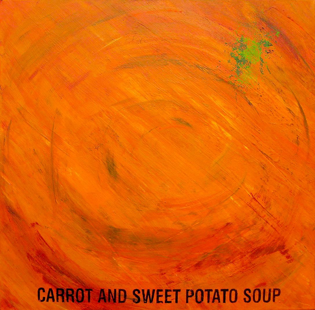Carrot and sweet potato soup